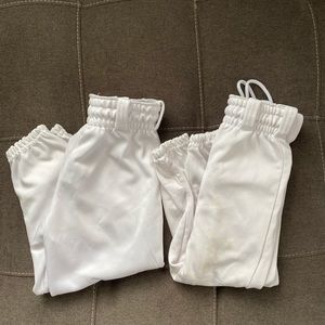2 Pairs of Boys Rawlings Baseball Pants